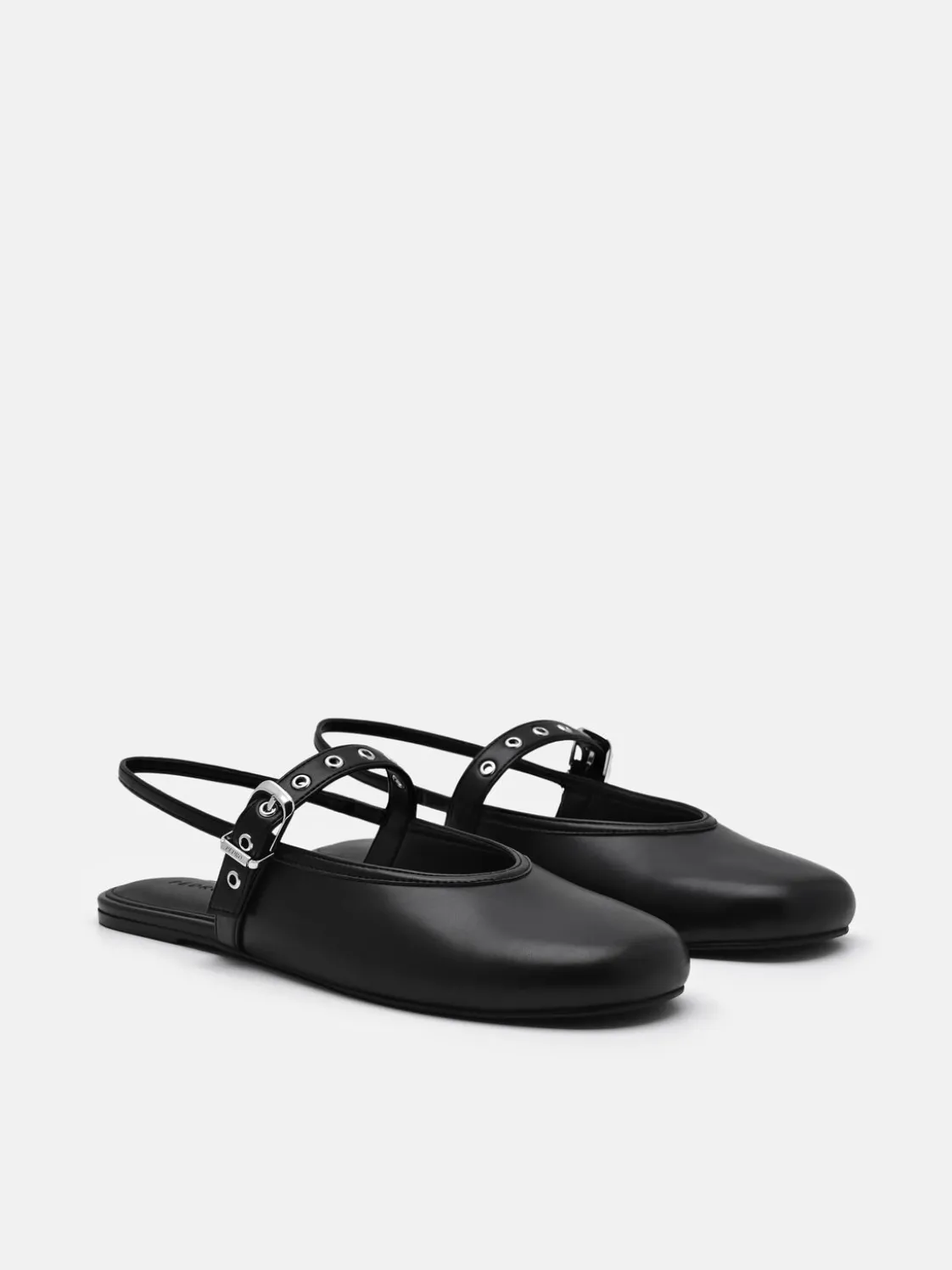 Agnes Ballerina Flats - Black