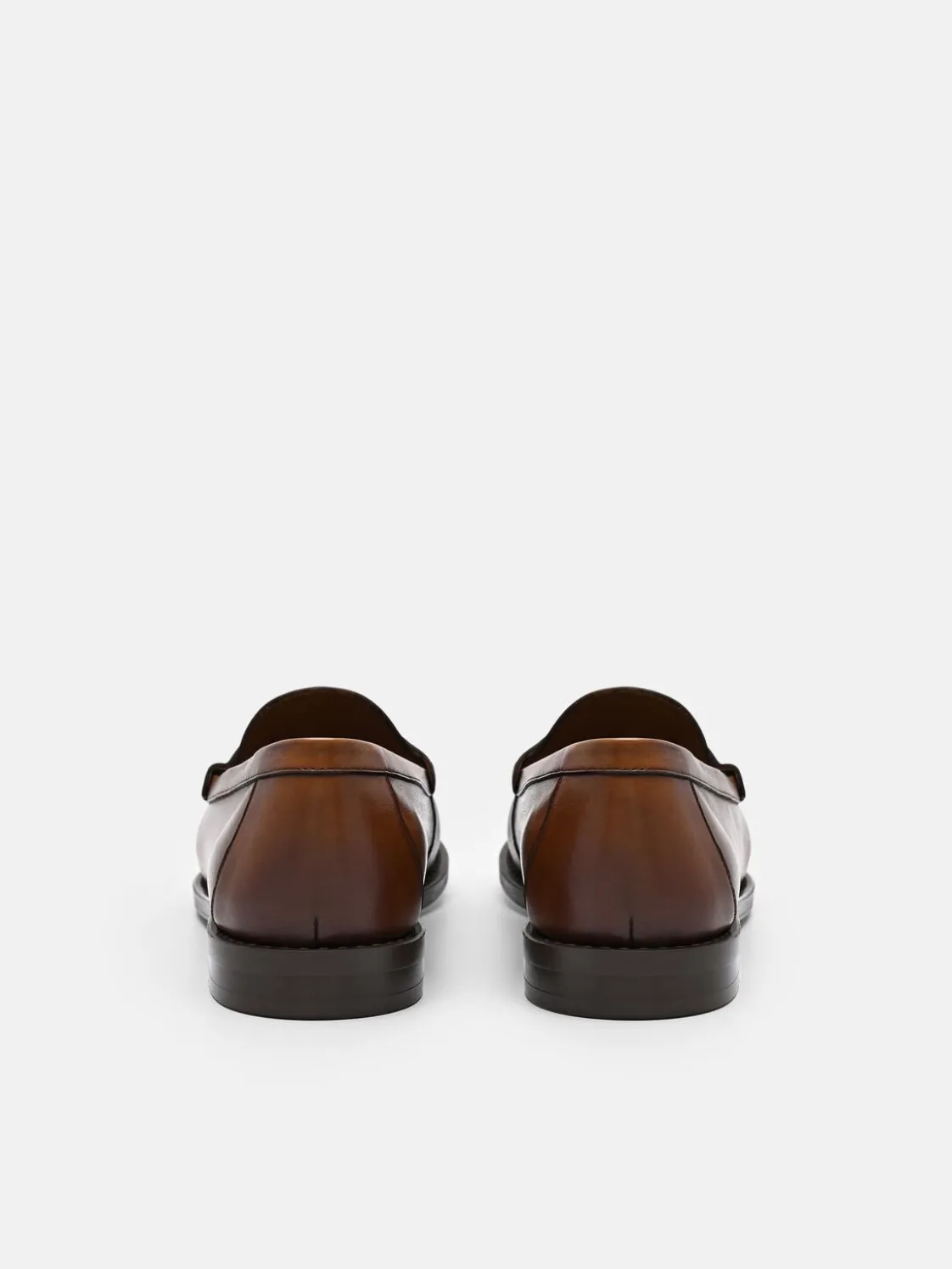 Alistair Leather Horsebit Loafers - Brown