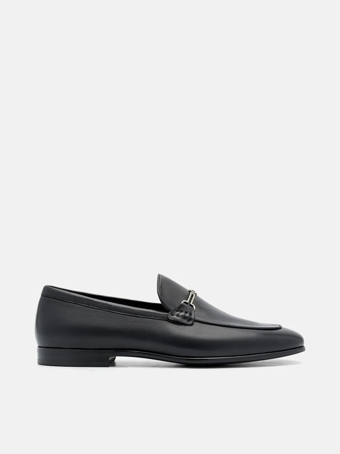 Alistair Leather Horsebit Loafers - Black