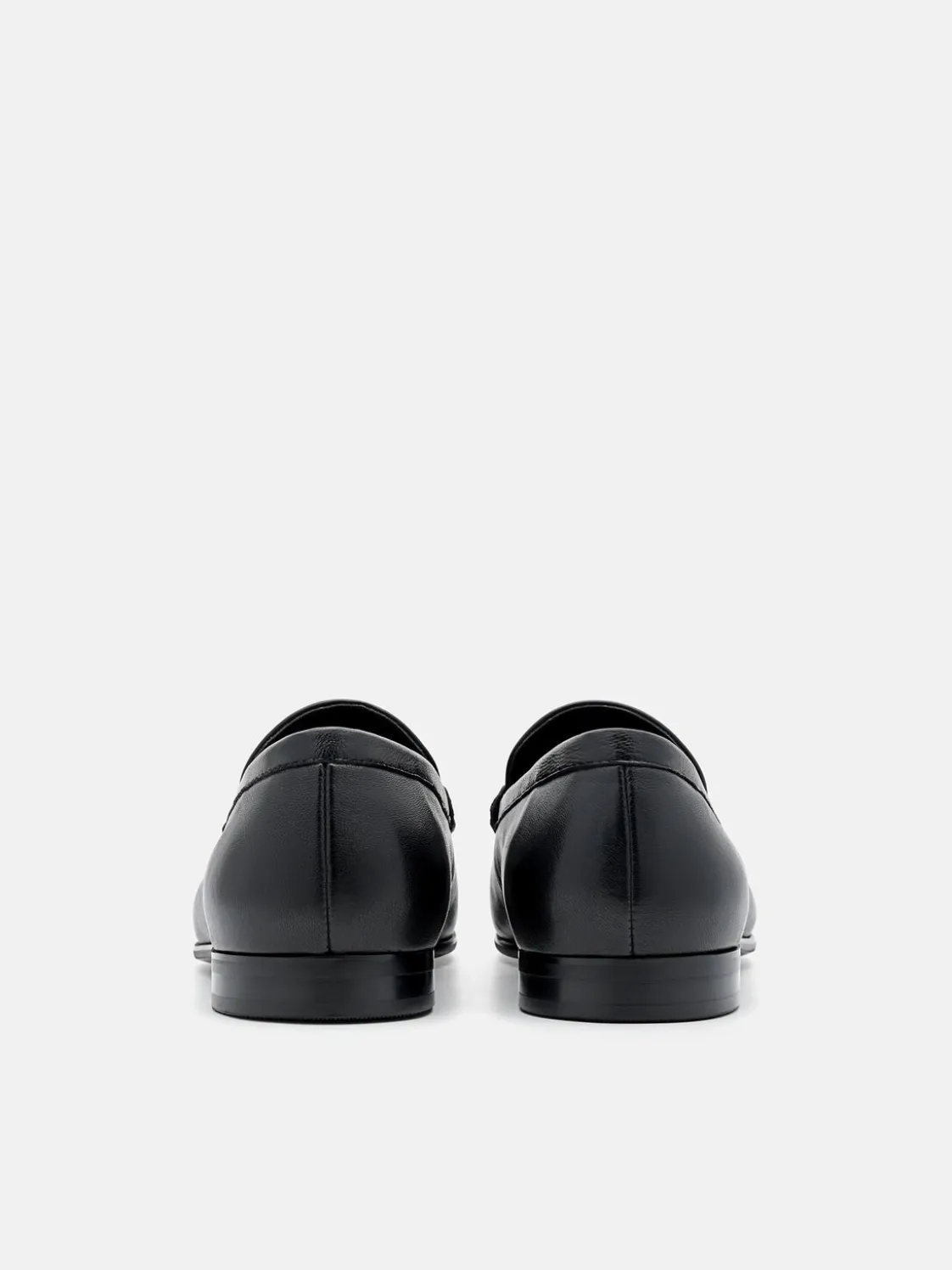 Alistair Leather Horsebit Loafers - Black