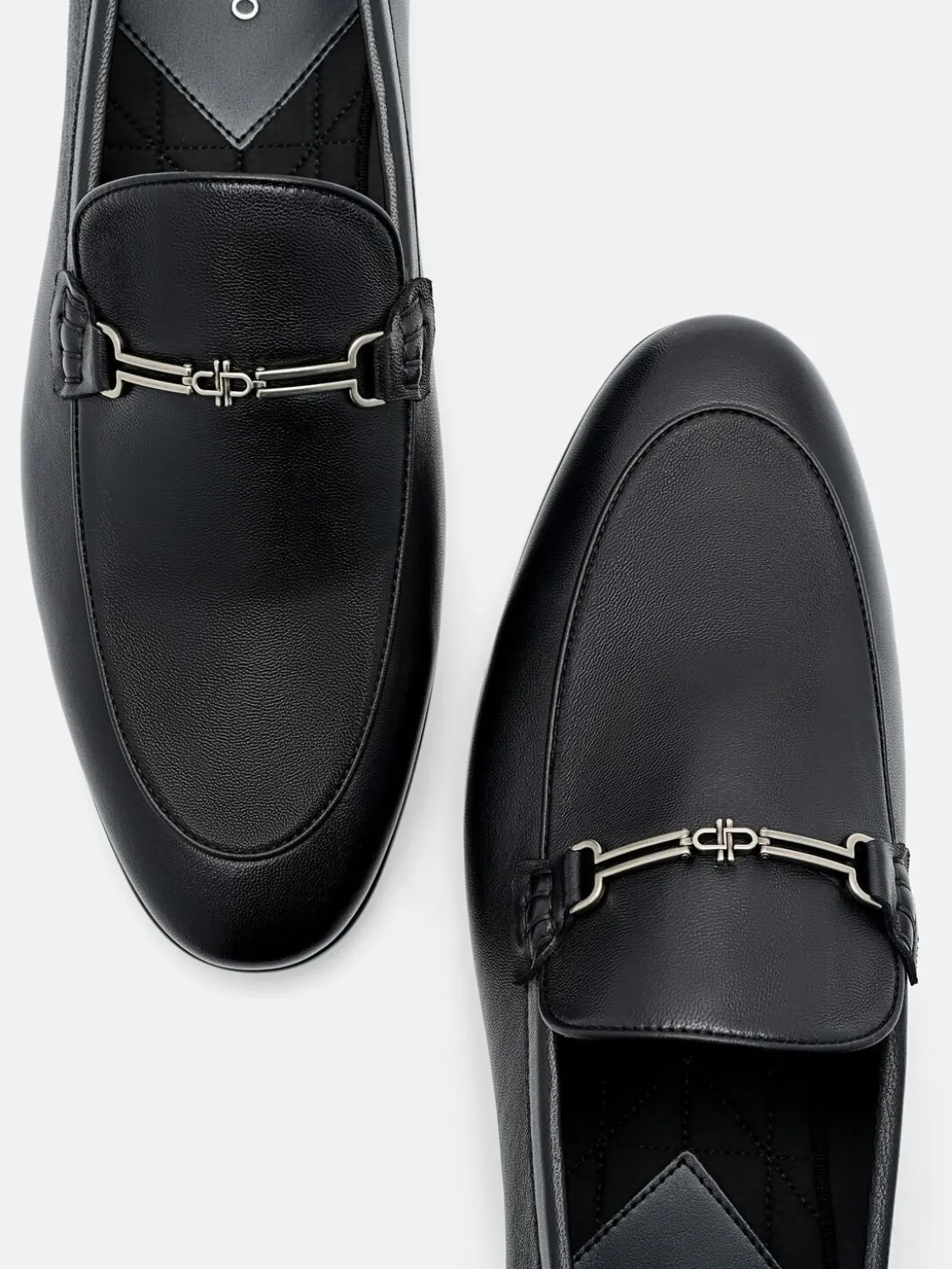 Alistair Leather Horsebit Loafers - Black