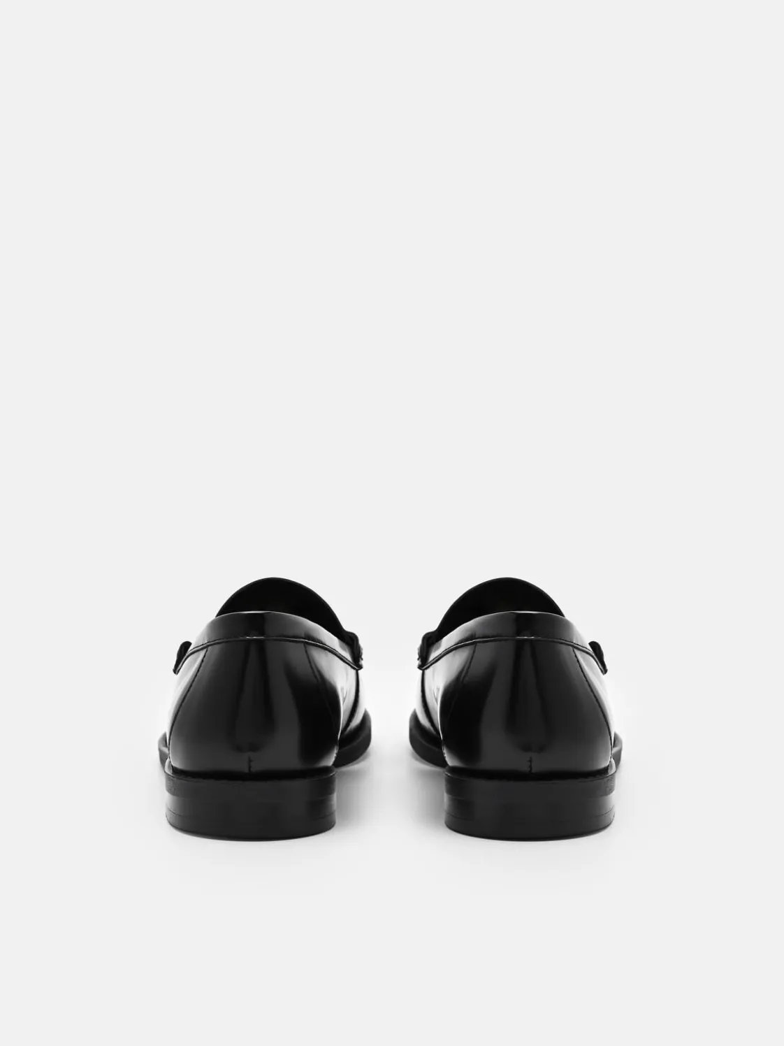Alistair Leather Horsebit Loafers - Black