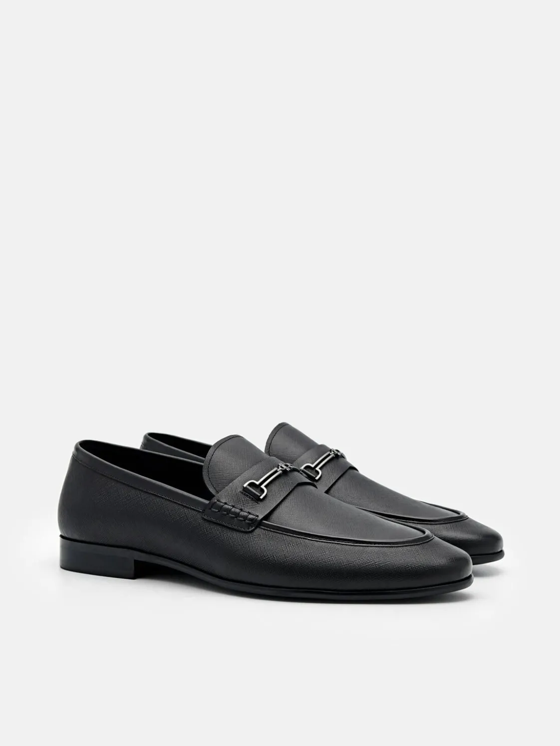 Alistair Leather Loafers - Black