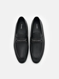 Alistair Leather Loafers - Black