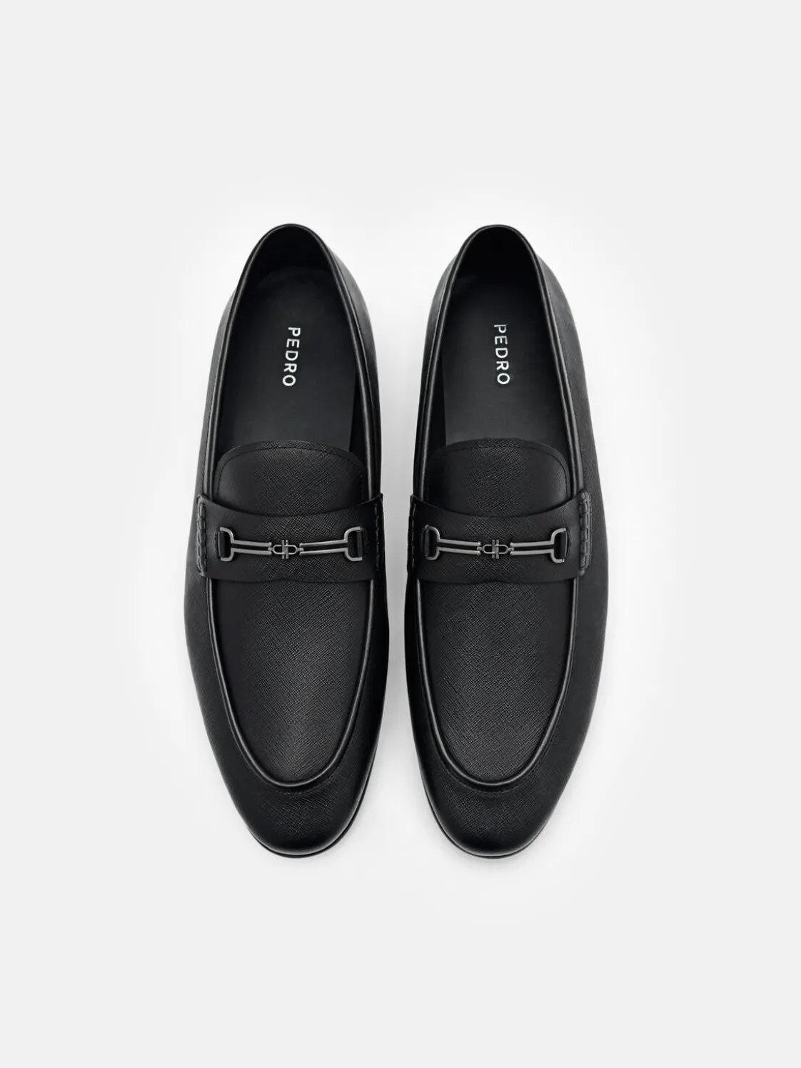 Alistair Leather Loafers - Black