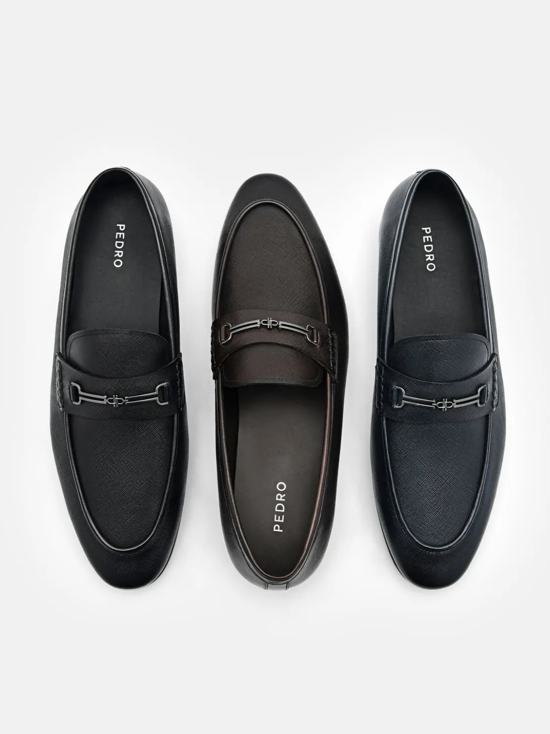 Alistair Leather Loafers - Black