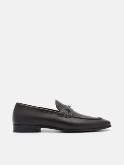 Alistair Leather Loafers - Dark Brown