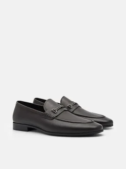 Alistair Leather Loafers - Dark Brown