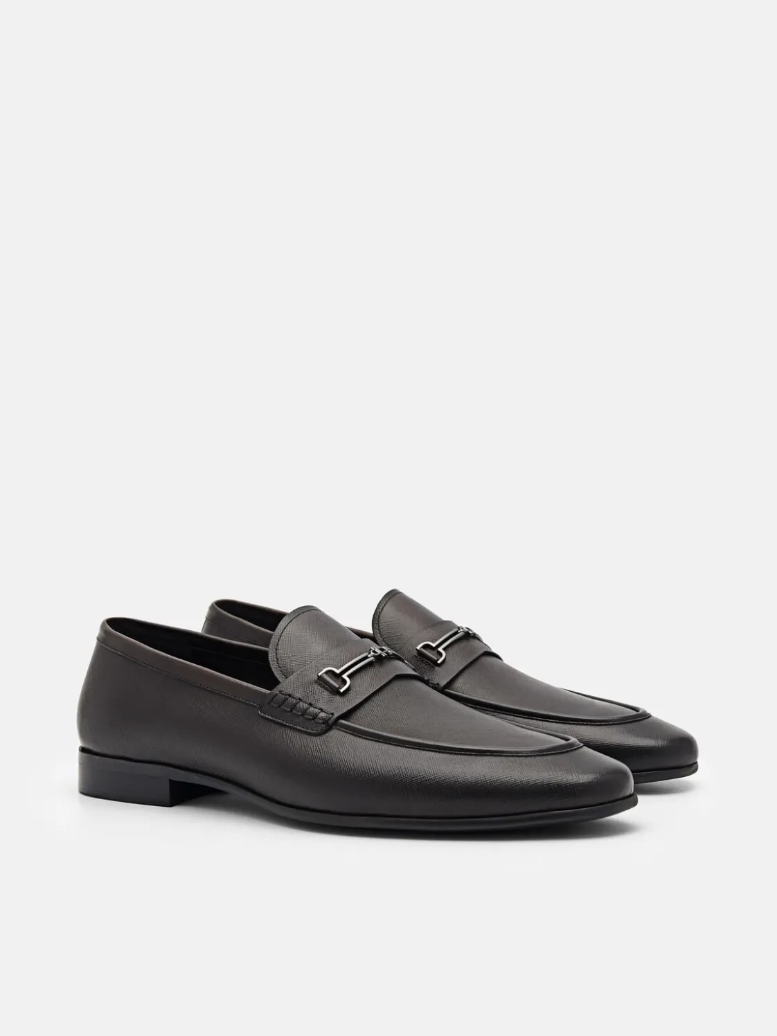 Alistair Leather Loafers - Dark Brown