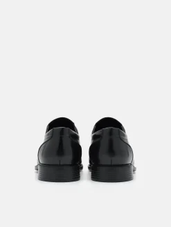 Altitude Leather Oxford Shoes - Black