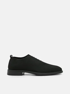 Altitude Lightweight Fabric Oxford Shoes - Black