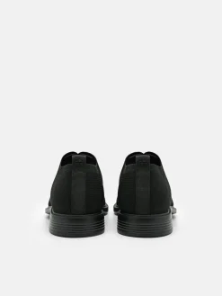 Altitude Lightweight Fabric Oxford Shoes - Black