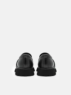 Alto Leather Loafers - Black