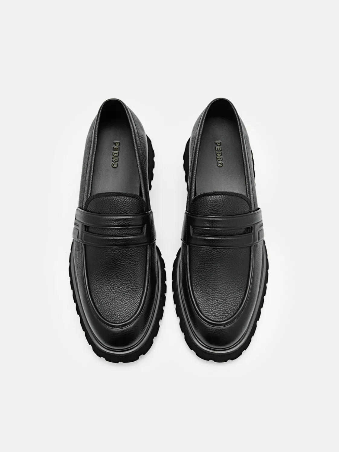 Alto Leather Loafers - Black