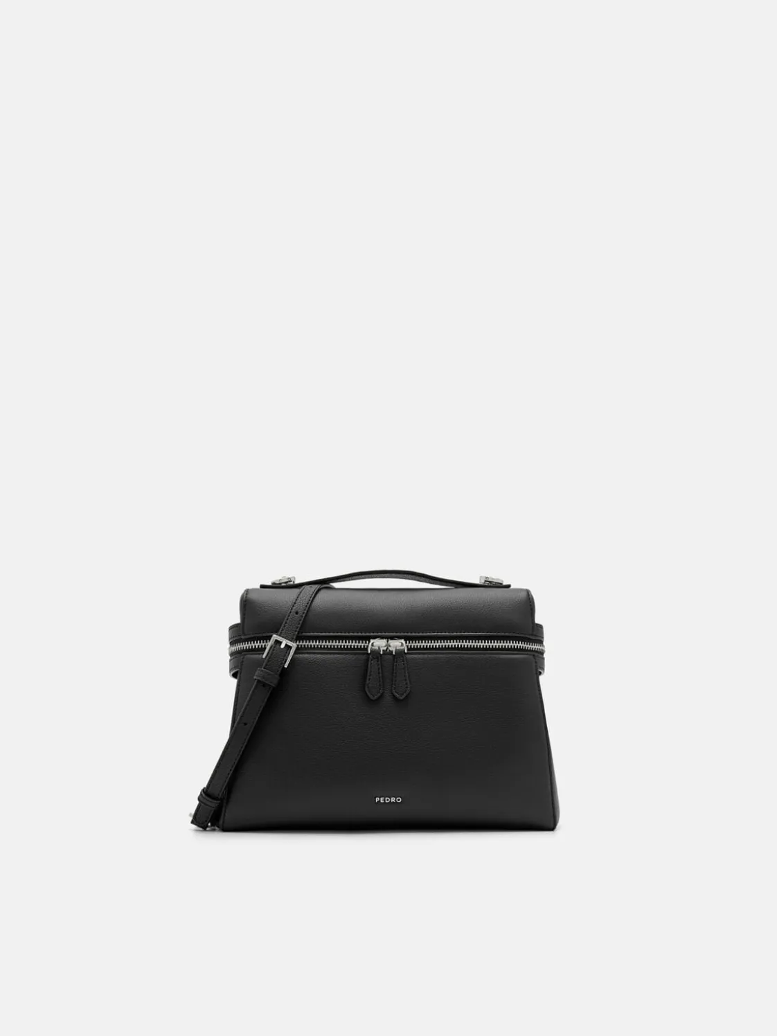 Alyssa Leather Backpack - Black