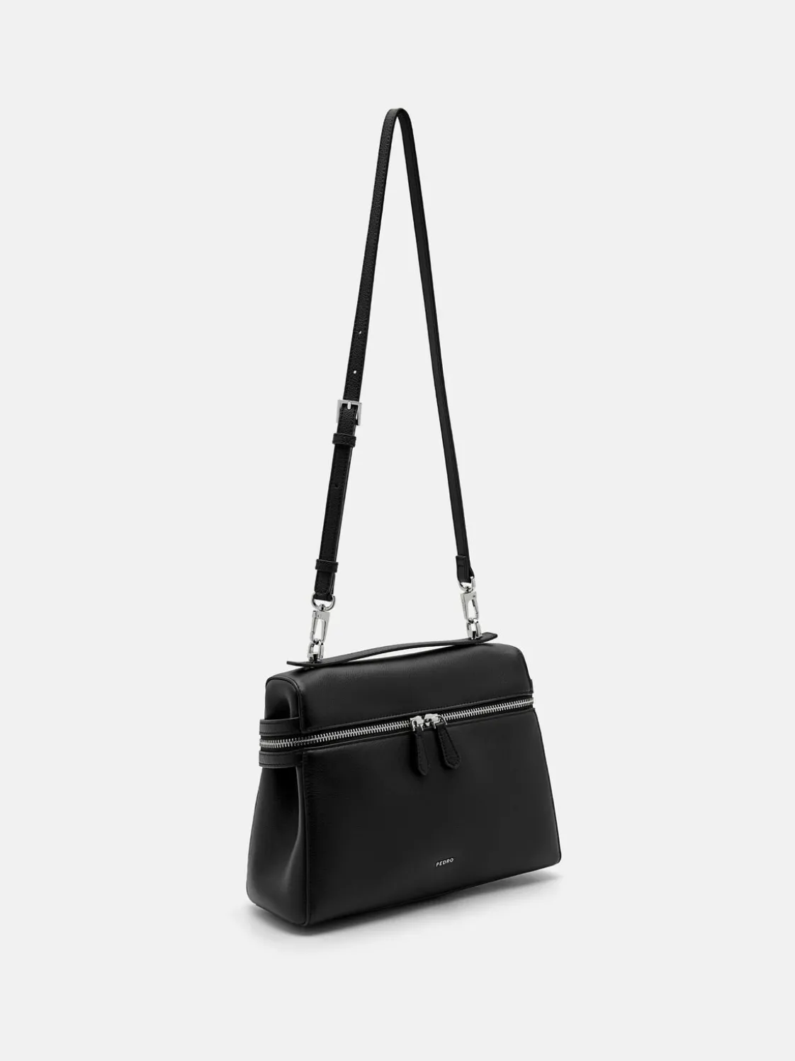Alyssa Leather Backpack - Black