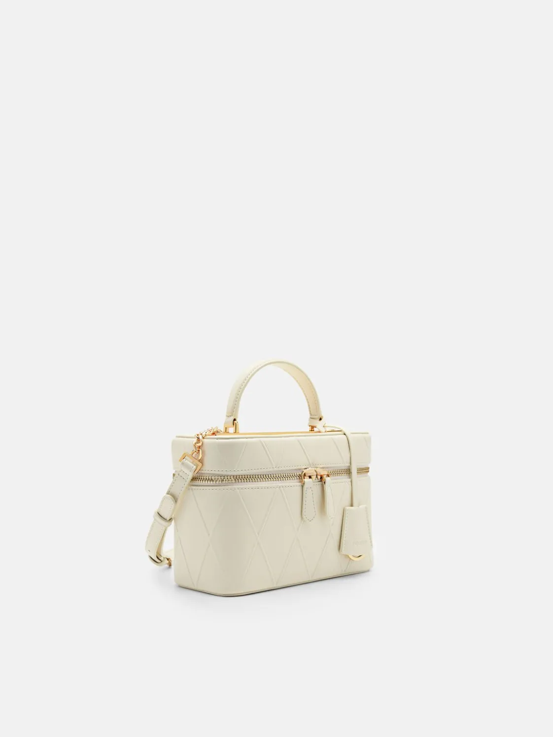 Ari Boxy Shoulder Bag - Chalk
