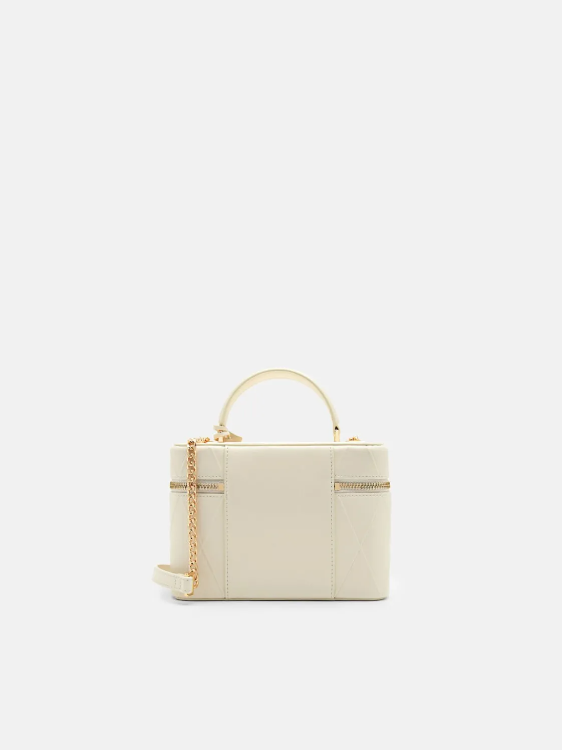 Ari Boxy Shoulder Bag - Chalk