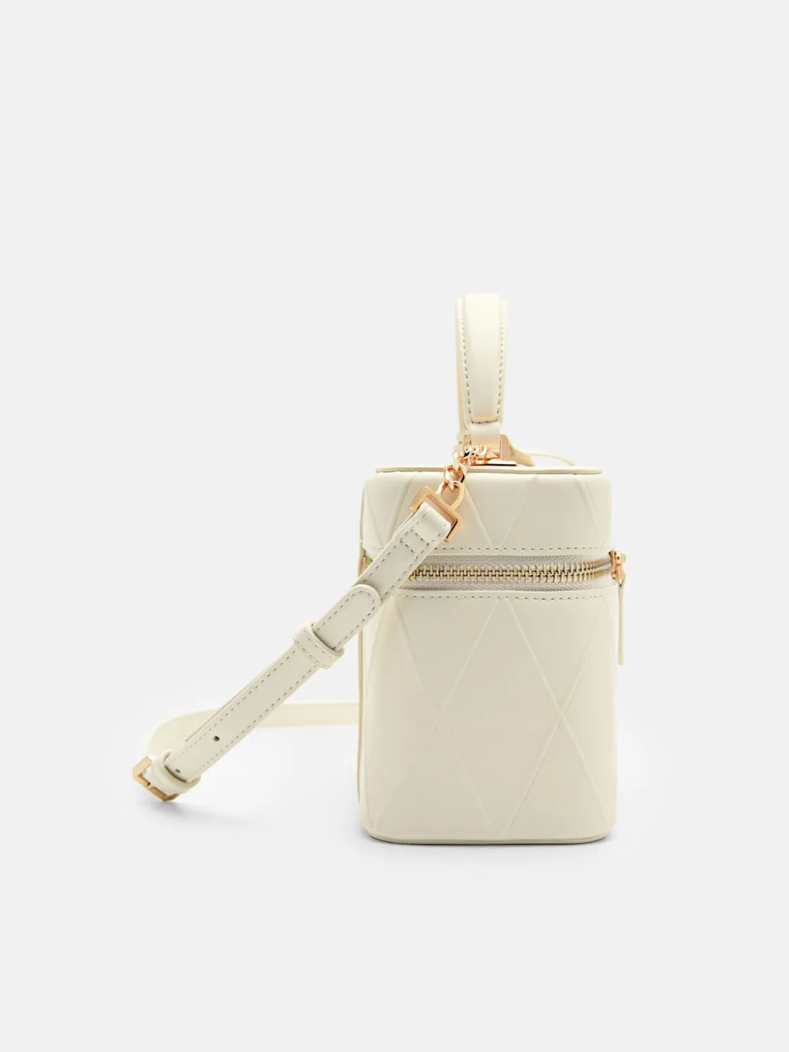 Ari Boxy Shoulder Bag - Chalk