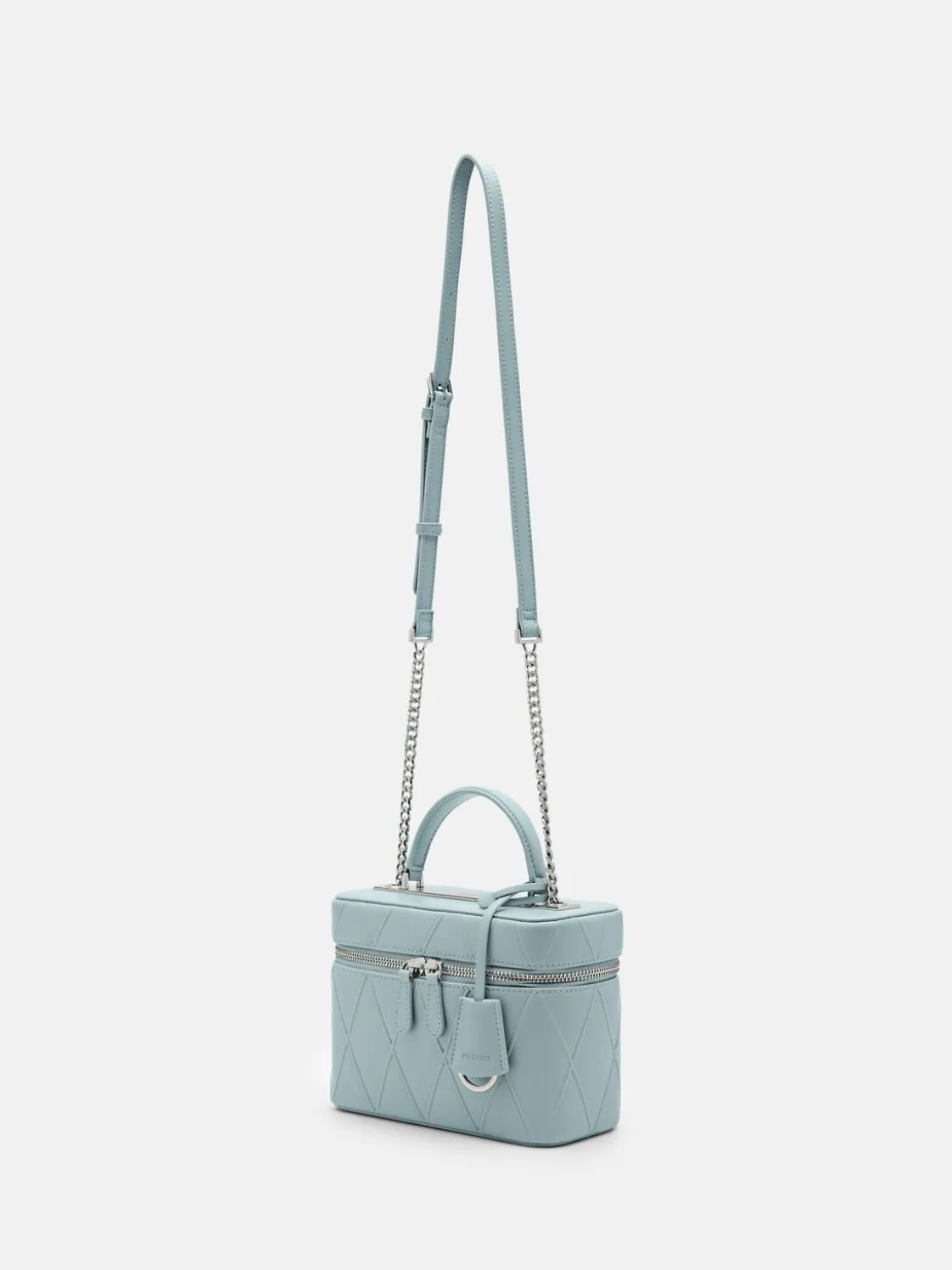 Ari Boxy Shoulder Bag - Light Blue