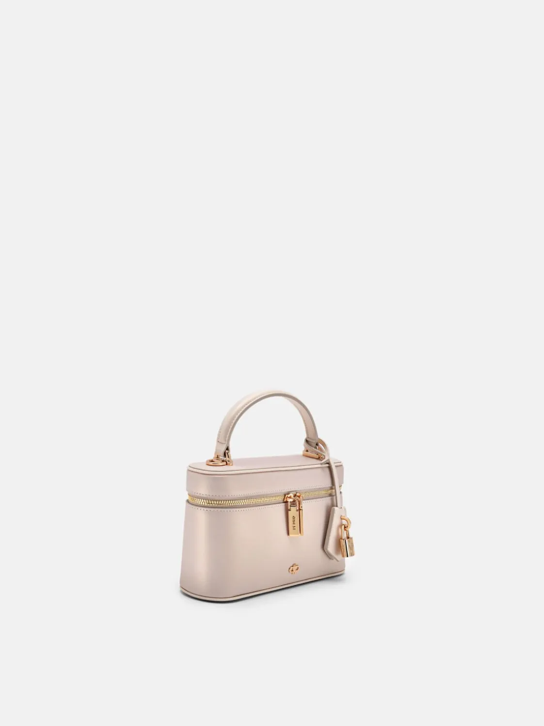Ari Leather Shoulder Bag - Champagne