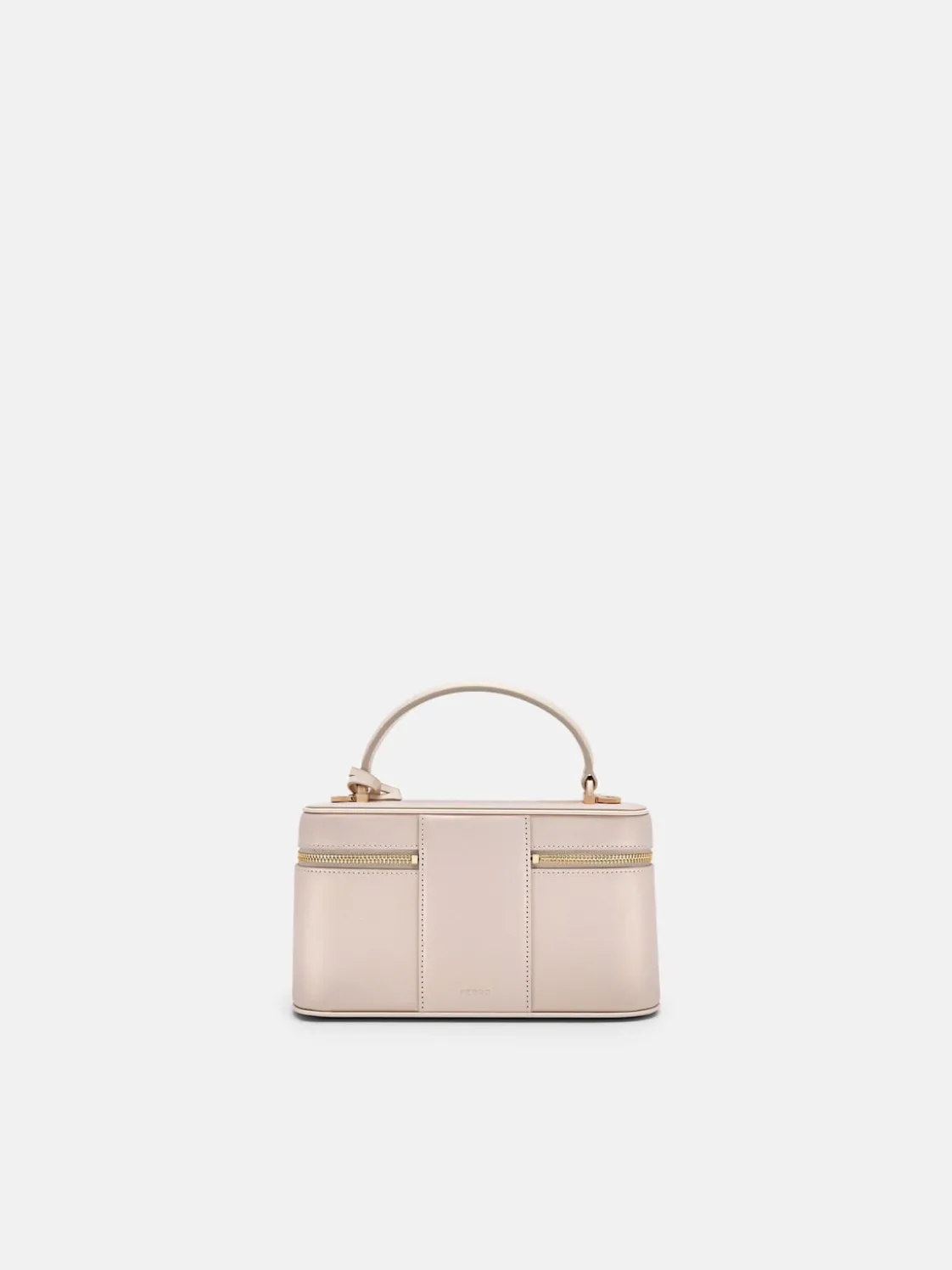 Ari Leather Shoulder Bag - Champagne