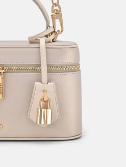 Ari Leather Shoulder Bag - Champagne