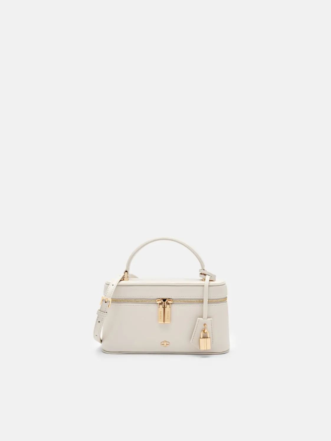 Ari Leather Shoulder Bag - Chalk