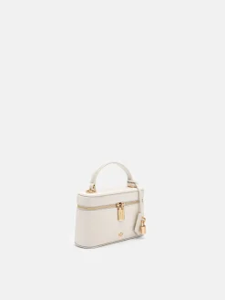 Ari Leather Shoulder Bag - Chalk