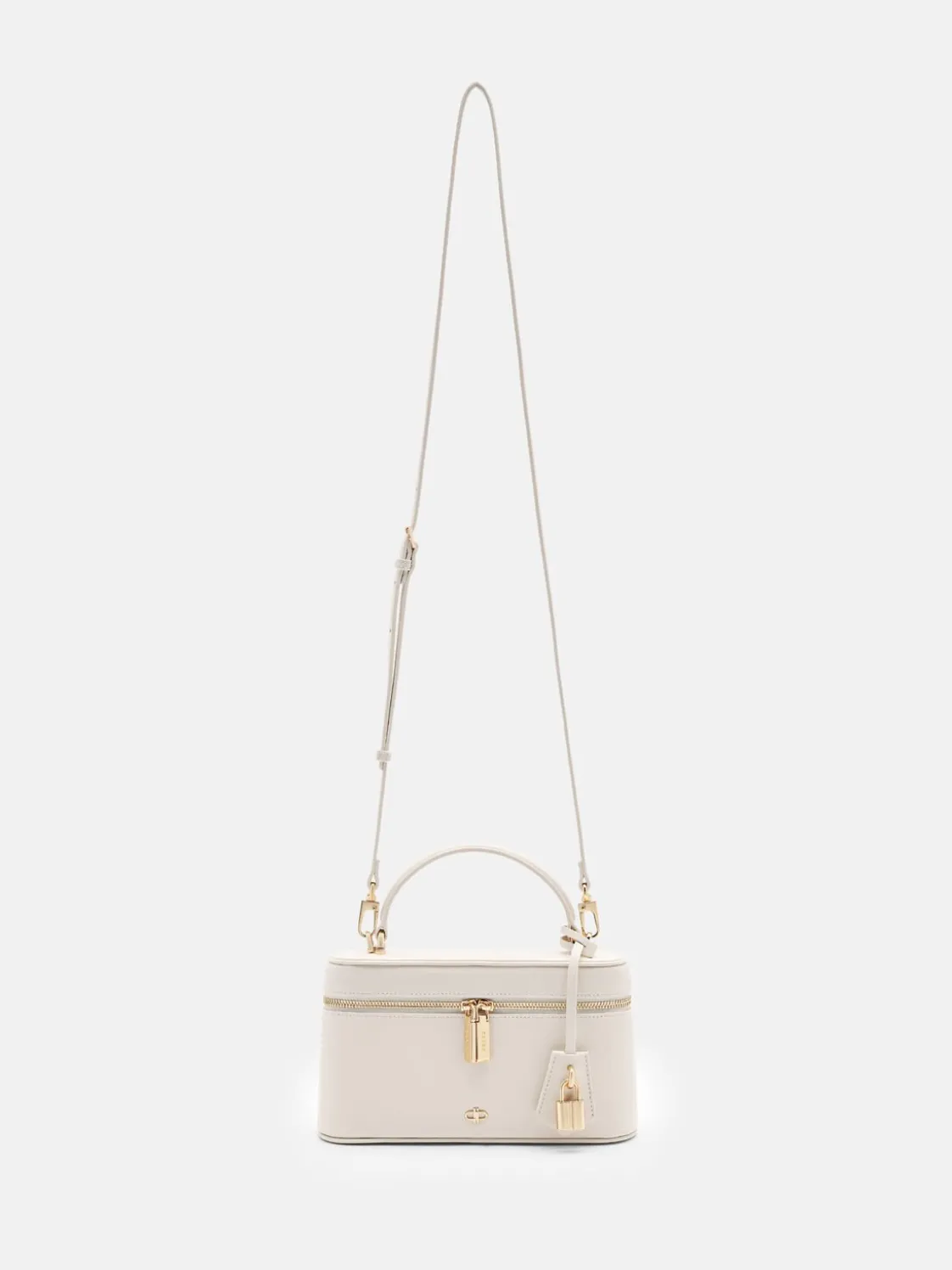 Ari Leather Shoulder Bag - Chalk