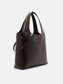 Avery Tote Bag - Dark Brown