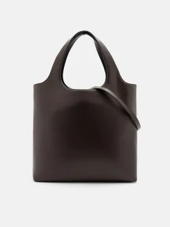 Avery Tote Bag - Dark Brown