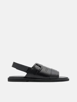 Backstrap Sandals - Black