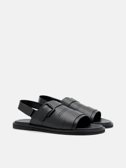 Backstrap Sandals - Black