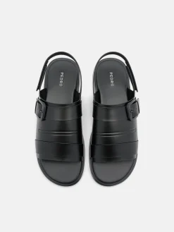 Backstrap Sandals - Black