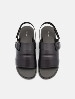 Backstrap Sandals - Dark Brown