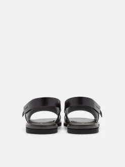 Backstrap Sandals - Dark Brown