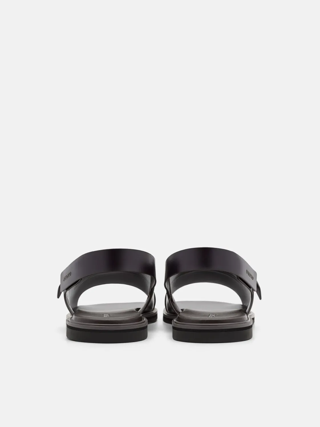 Backstrap Sandals - Dark Brown