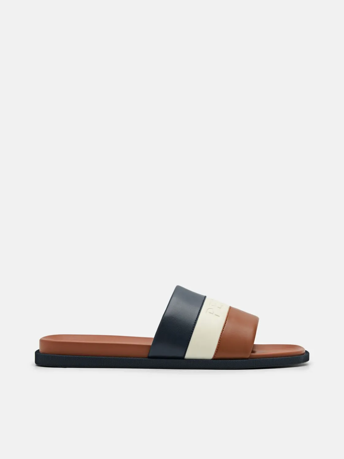 Banded Slide Sandals - Multi