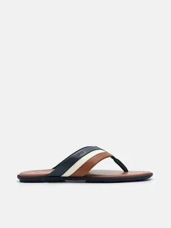 Banded Thong Sandals - Multi