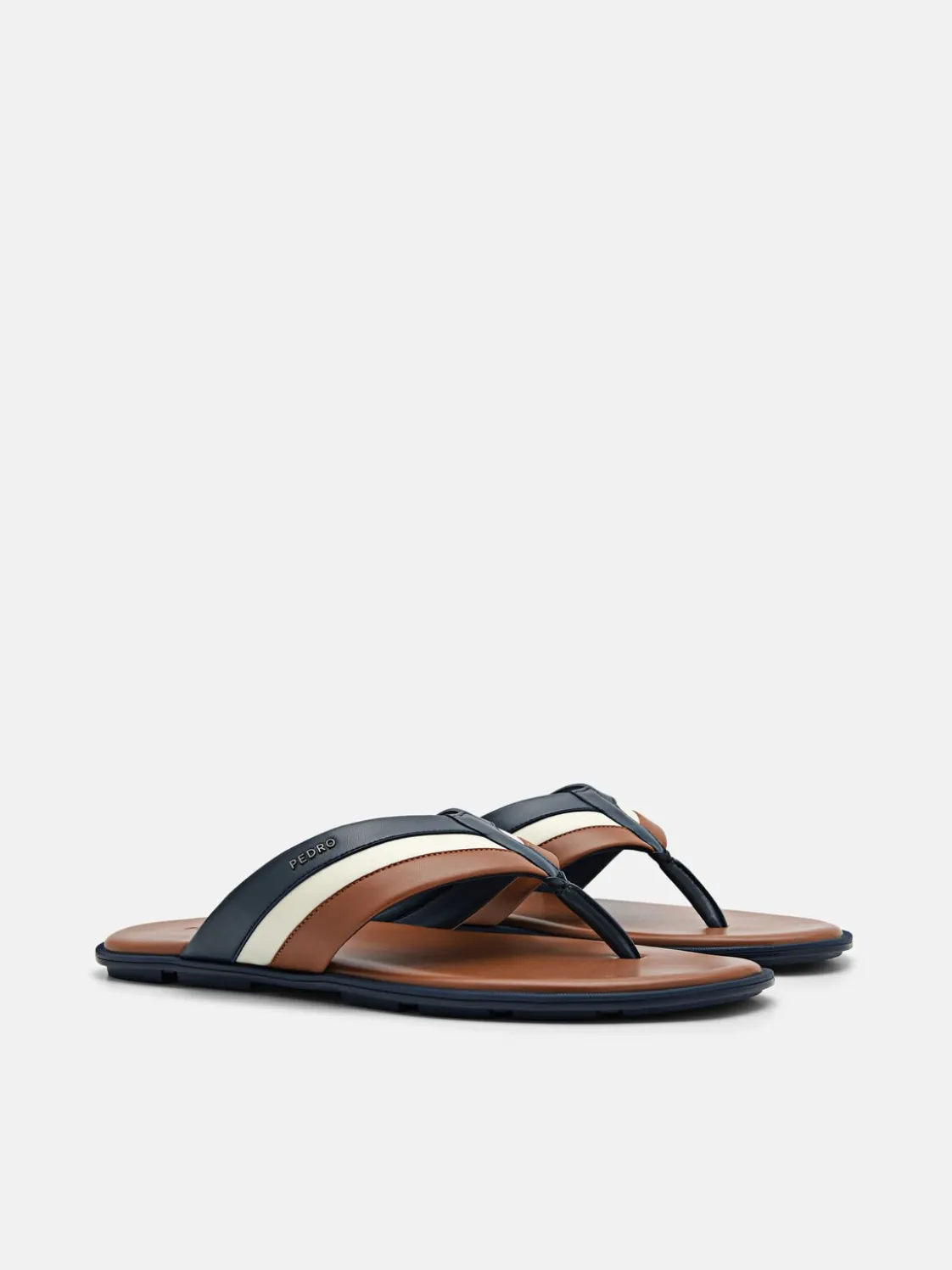 Banded Thong Sandals - Multi