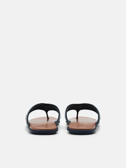 Banded Thong Sandals - Multi