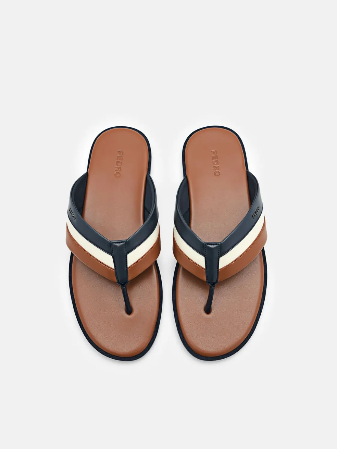 Banded Thong Sandals - Multi