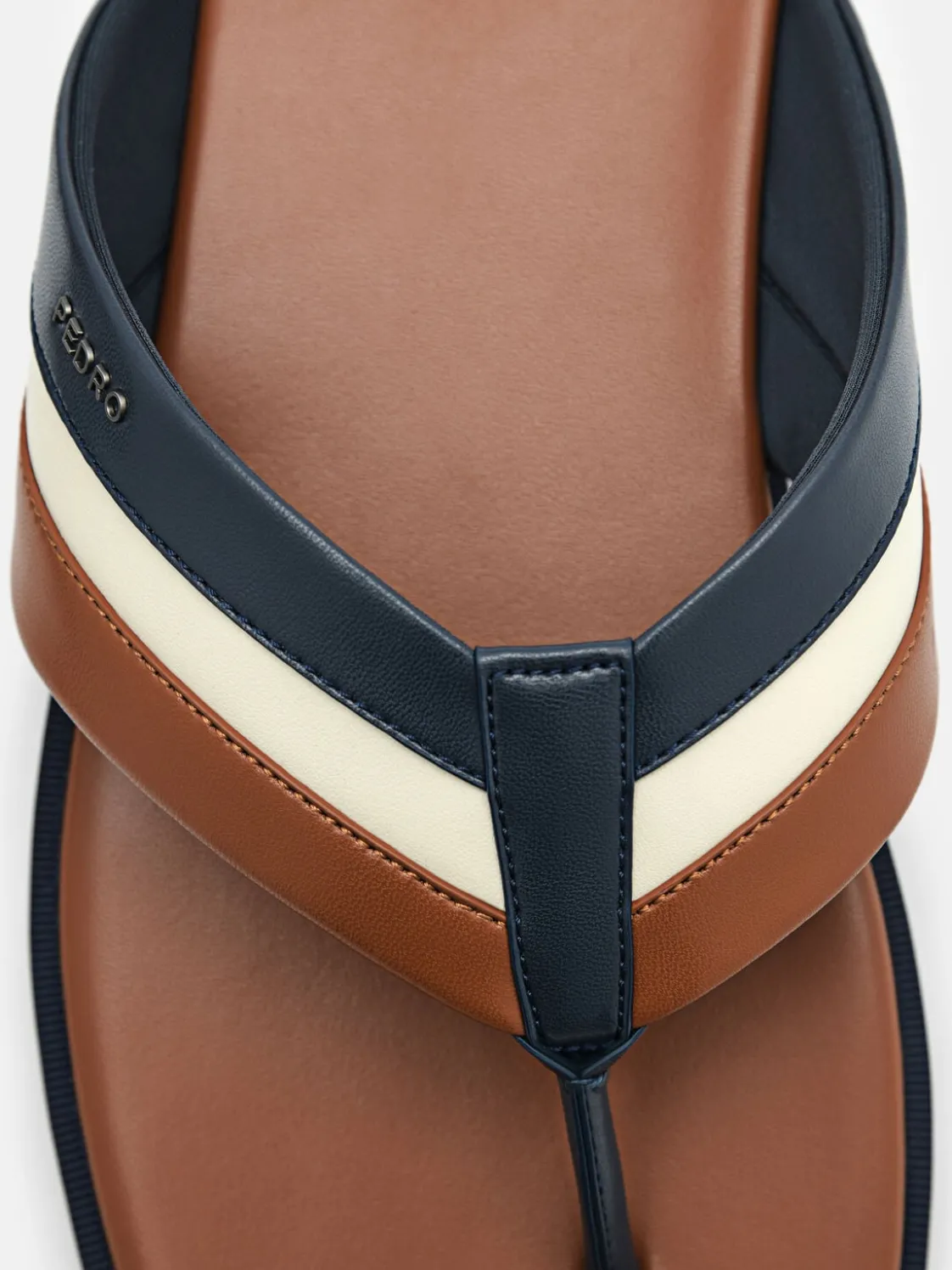 Banded Thong Sandals - Multi