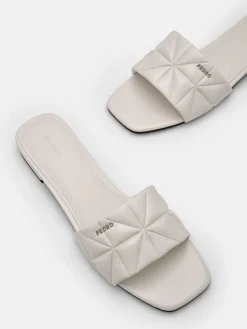 Bianca Sandals in Pixel - Chalk