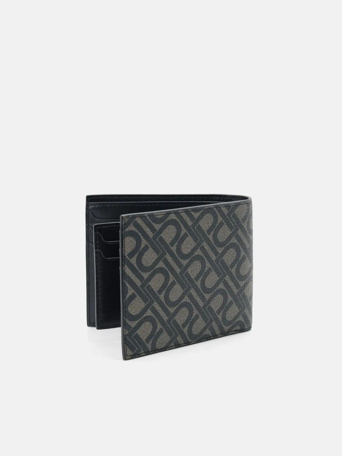 Bi-Fold Wallet with Insert - Black