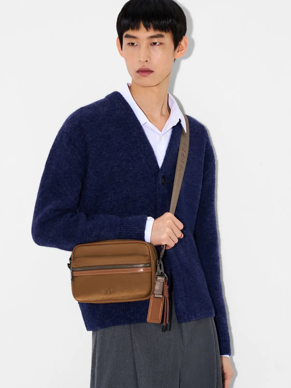 Billet Crossbody Bag - Cognac