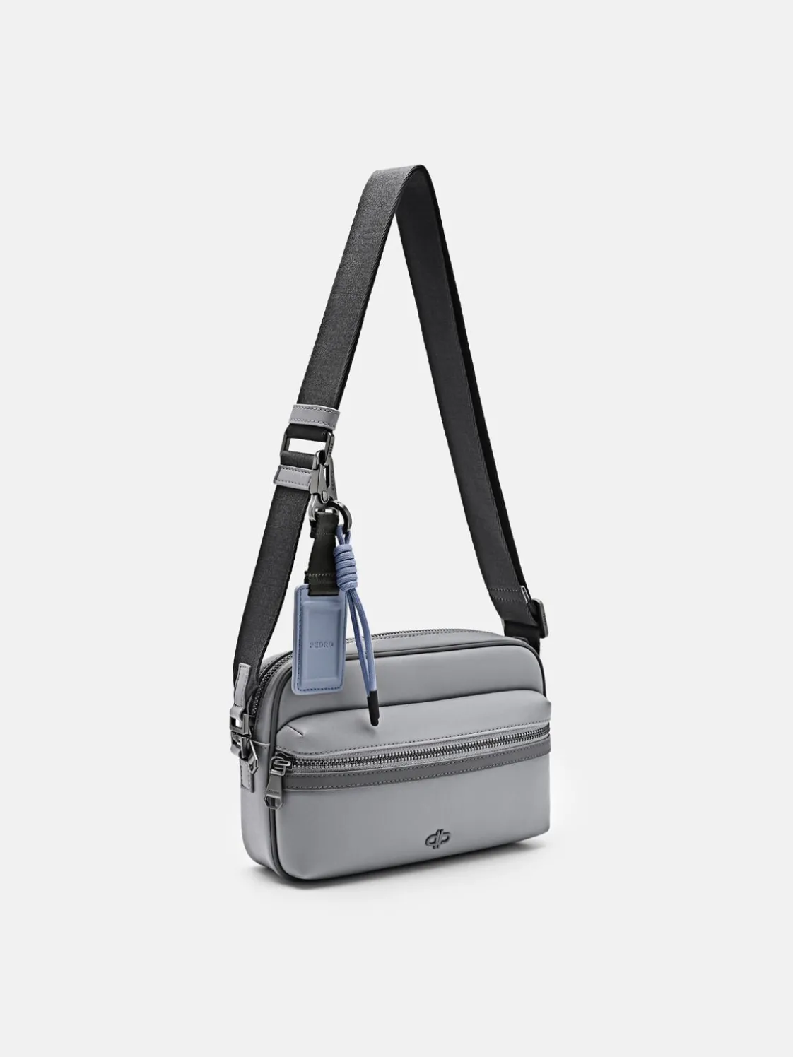 Billet Crossbody Bag - Grey