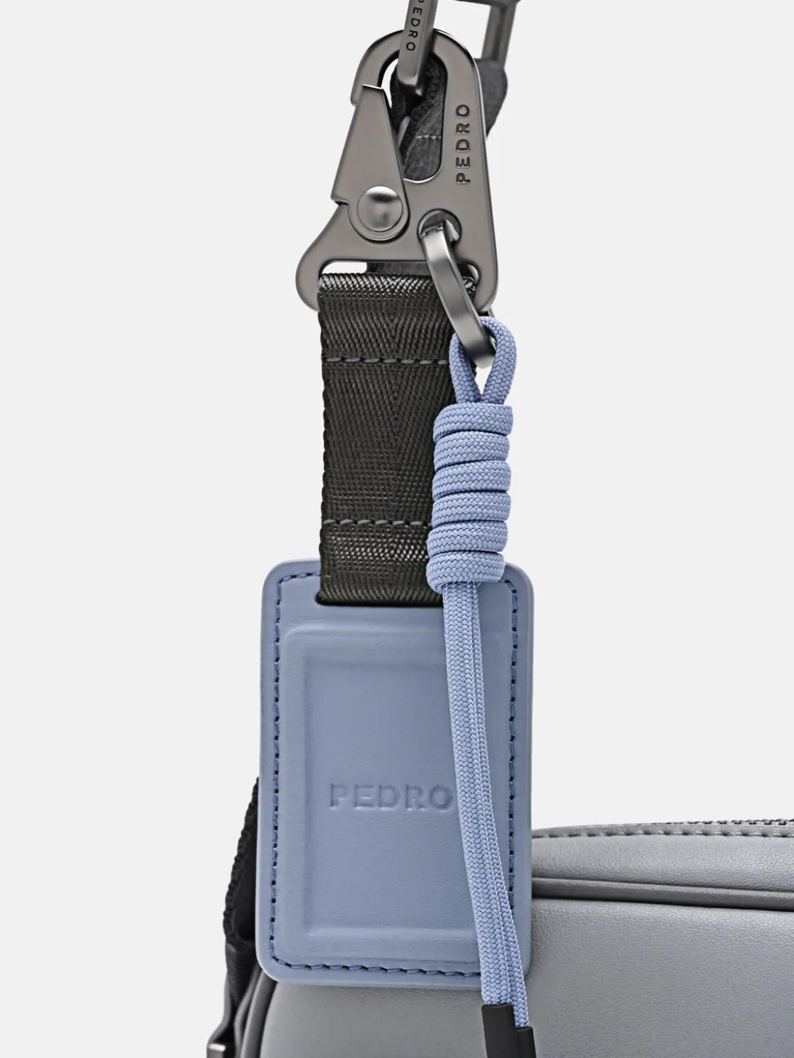 Billet Crossbody Bag - Grey
