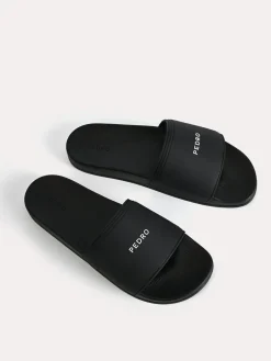 Billie Casual Slides - Black
